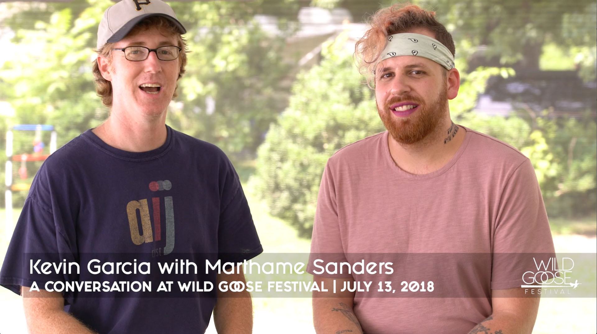 Kevin Garcia with Marthame Sanders